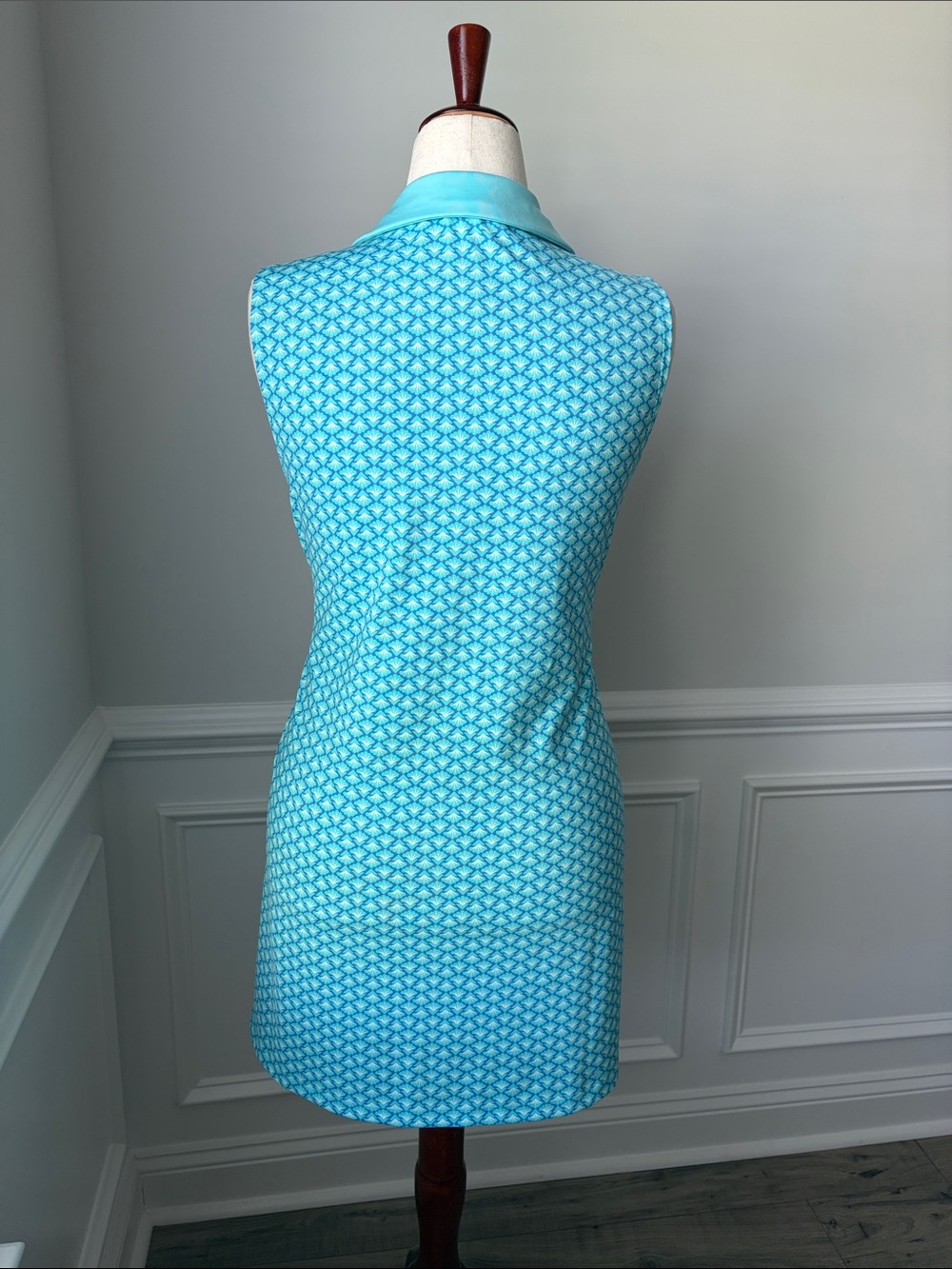 Sigrid Olsen Sleeveless Polo Dress / size XL - Picture 3 of 4